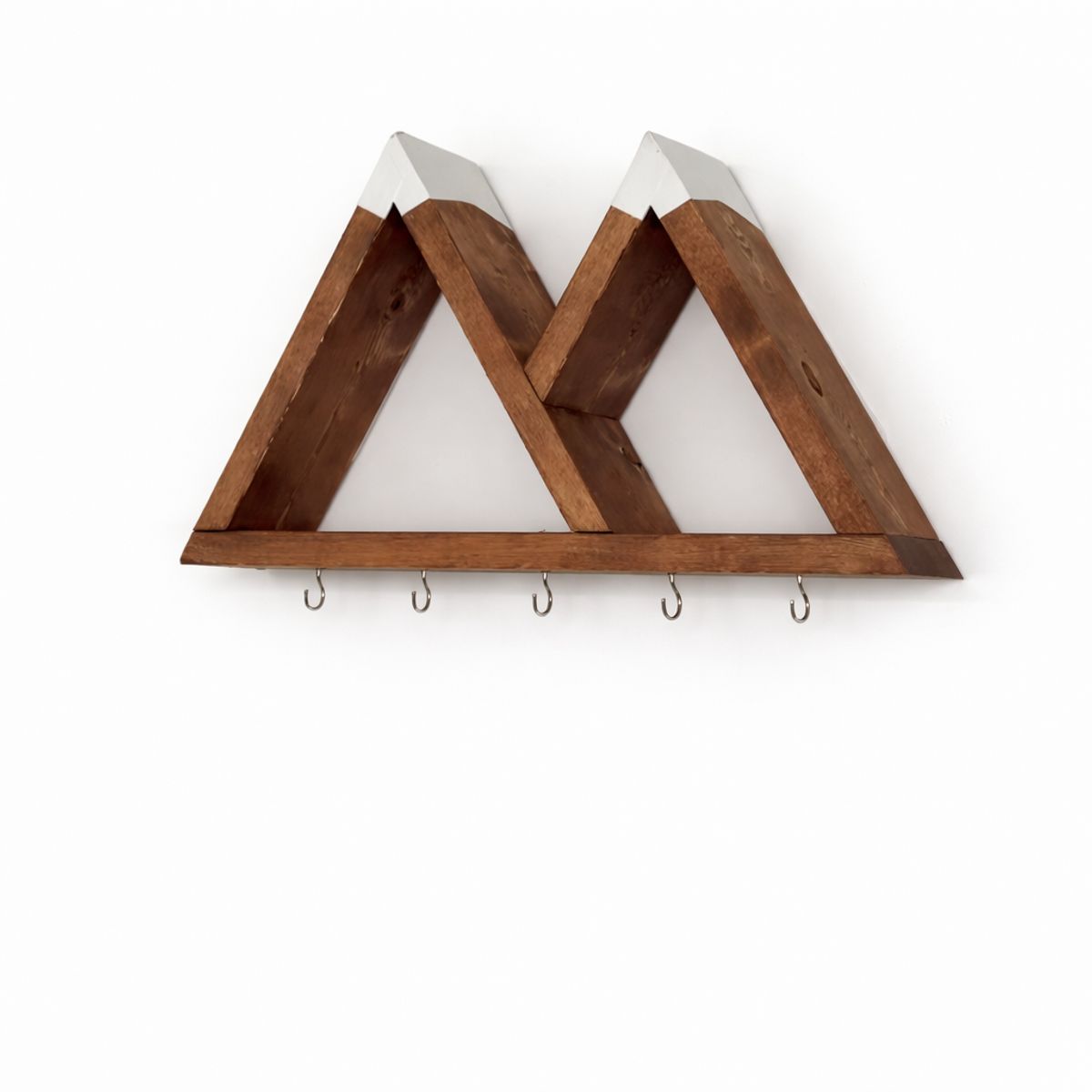 GENERICO - Repisa Perchero de Muro  Estilo Montaña