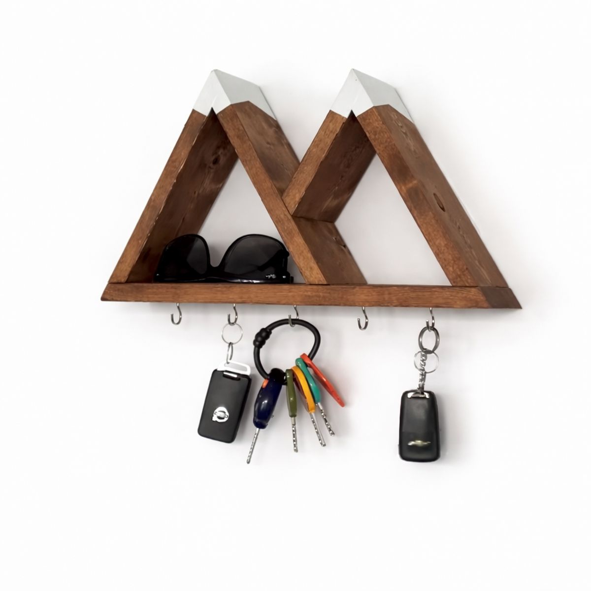 GENERICO - Repisa Perchero de Muro  Estilo Montaña