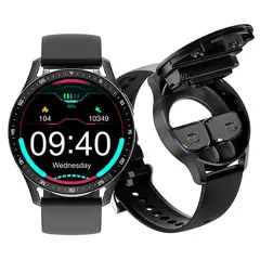 BRO TOUMI - Smartwatch X7 Reloj inteligente + Audífonos TWS 2 en 1 Reloj - Negro