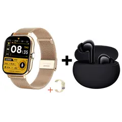 XIAOMI - Audífonos Bluetooth Redmi Buds 4 Active y Reloj Inteligente Y13-Dorado