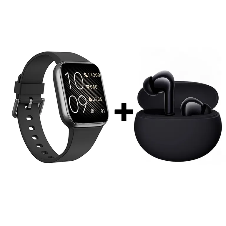 Audífonos Bluetooth Redmi Buds 4 Active y Reloj Inteligente Y9PRO