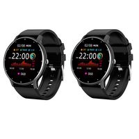 Pack 2 Smartwatch Bluetooth LIGE ZL02 - Negro