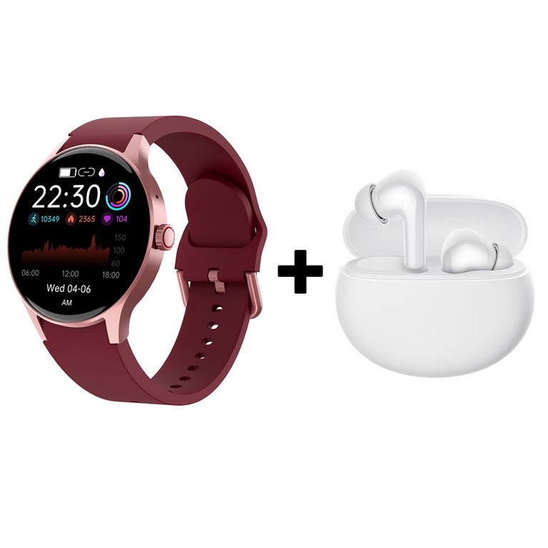 Audífonos Bluetooth Redmi Buds 4 Active y Reloj Inteligente Y80