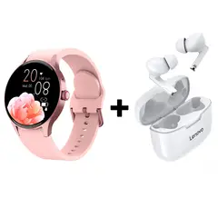 LENOVO - Audífonos Bluetooth XT90 y Reloj Inteligente Smart Watch Y80