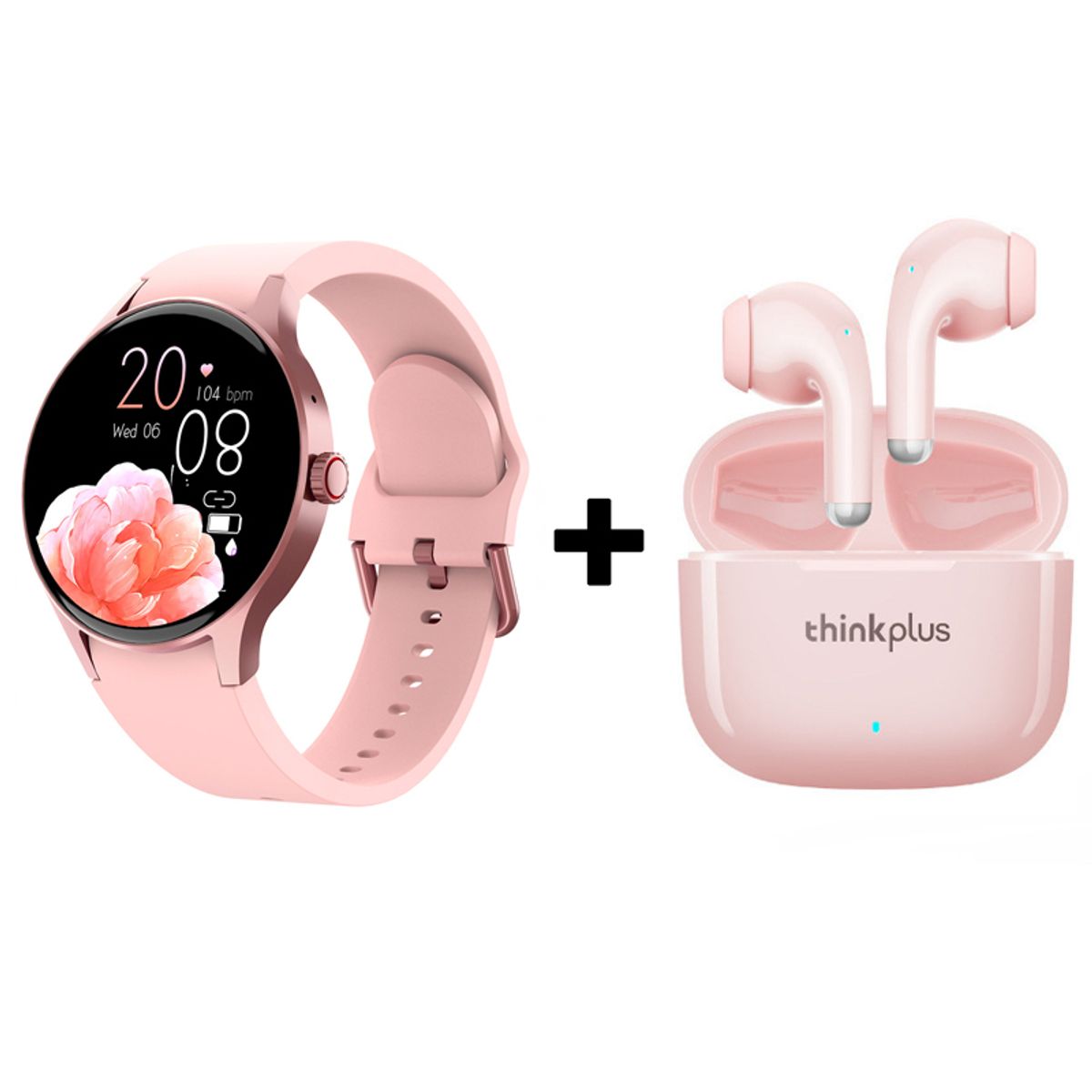 LENOVO - Audífonos Bluetooth Lenovo LP40 PRO y Reloj Inteligente Y80