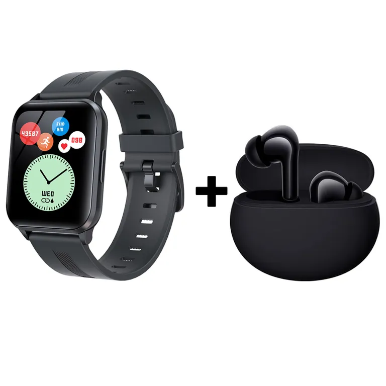 Audífonos Bluetooth Redmi Buds 4 Active y Reloj Inteligente Y79
