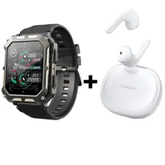 XIAOMI - Audífonos Bluetooth Air 3 SE y Reloj Inteligente C20 PRO