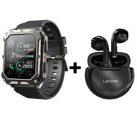 Audífonos Bluetooth HT38 y Reloj Inteligente C20 PRO