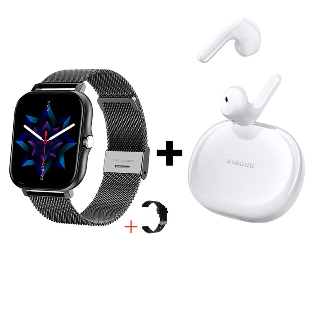 XIAOMI - Audífonos Bluetooth Xiaomi Air 3 SE y Reloj Inteligente Y13 - Negro