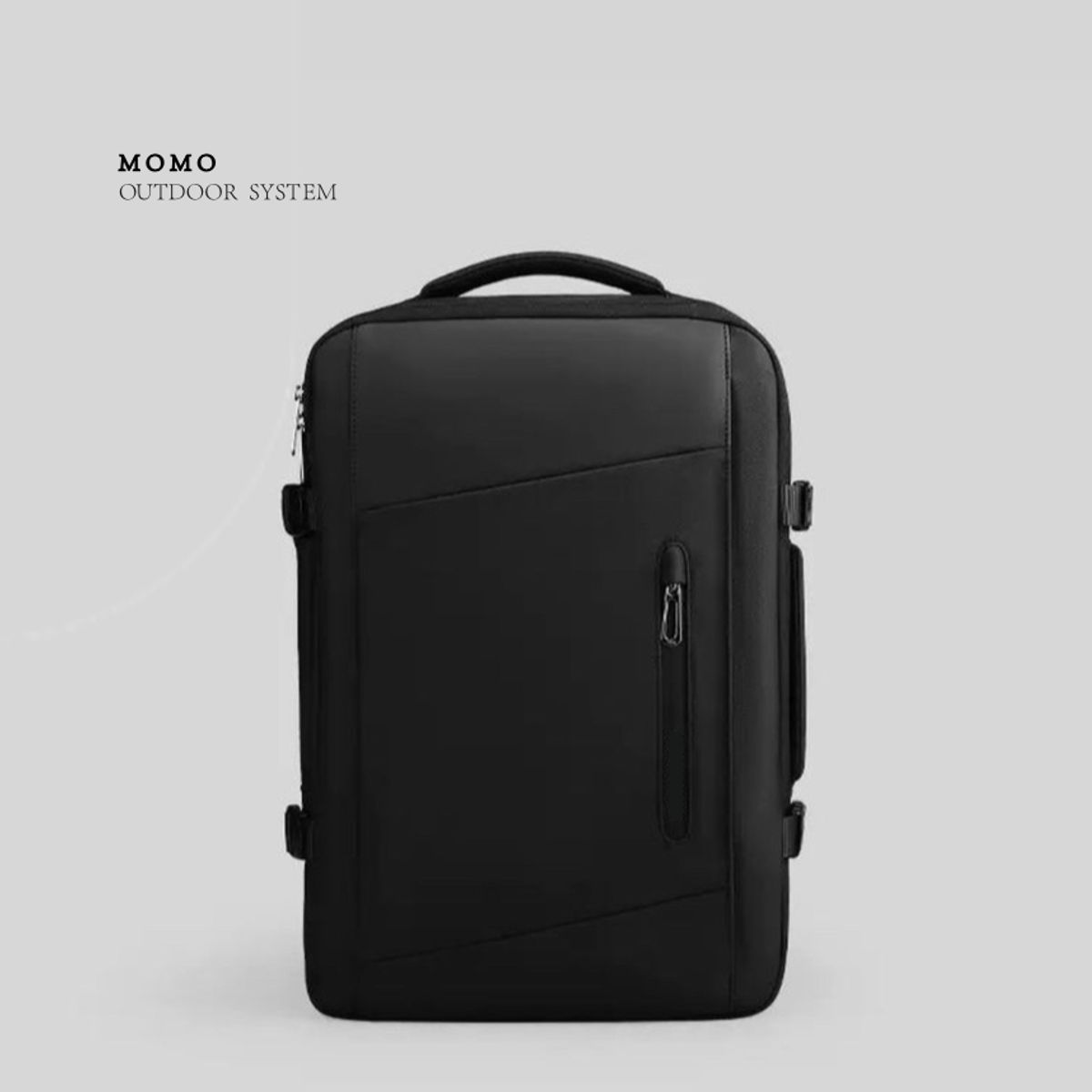 MOMO - Mochila Maleta Impermeable Antirrobo Expansible 35l Usb