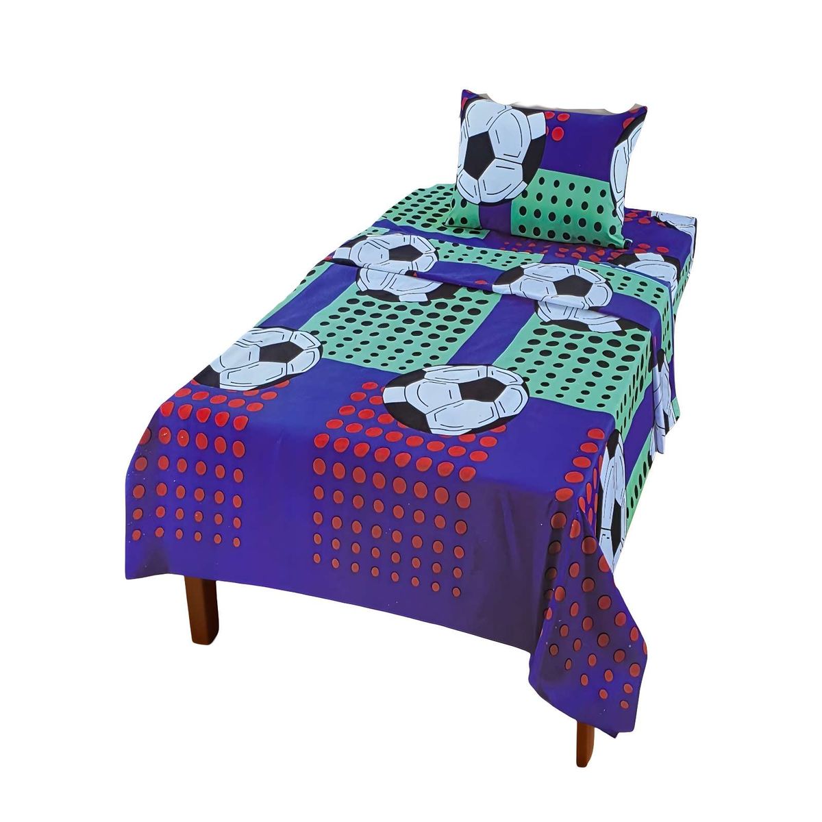 GENERICO - SET DE SABANA INFANTIL DE 100 HILOS 1 PLAZA D6