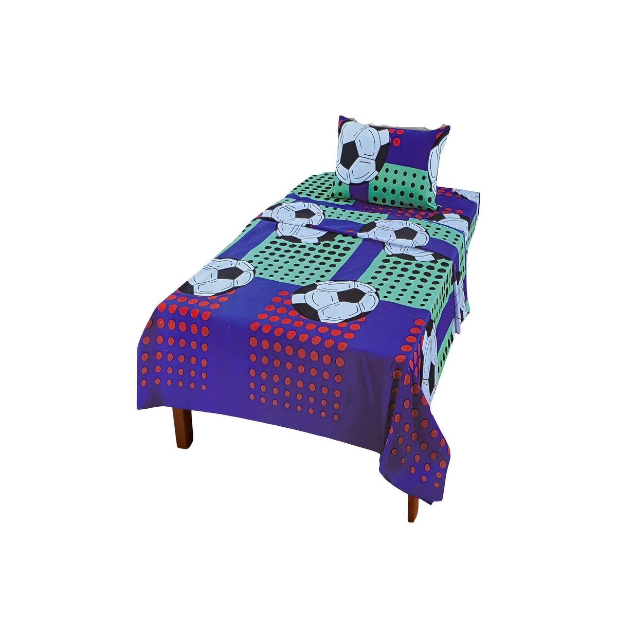 GENERICO - SET DE SABANA INFANTIL DE 100 HILOS 1 PLAZA D6