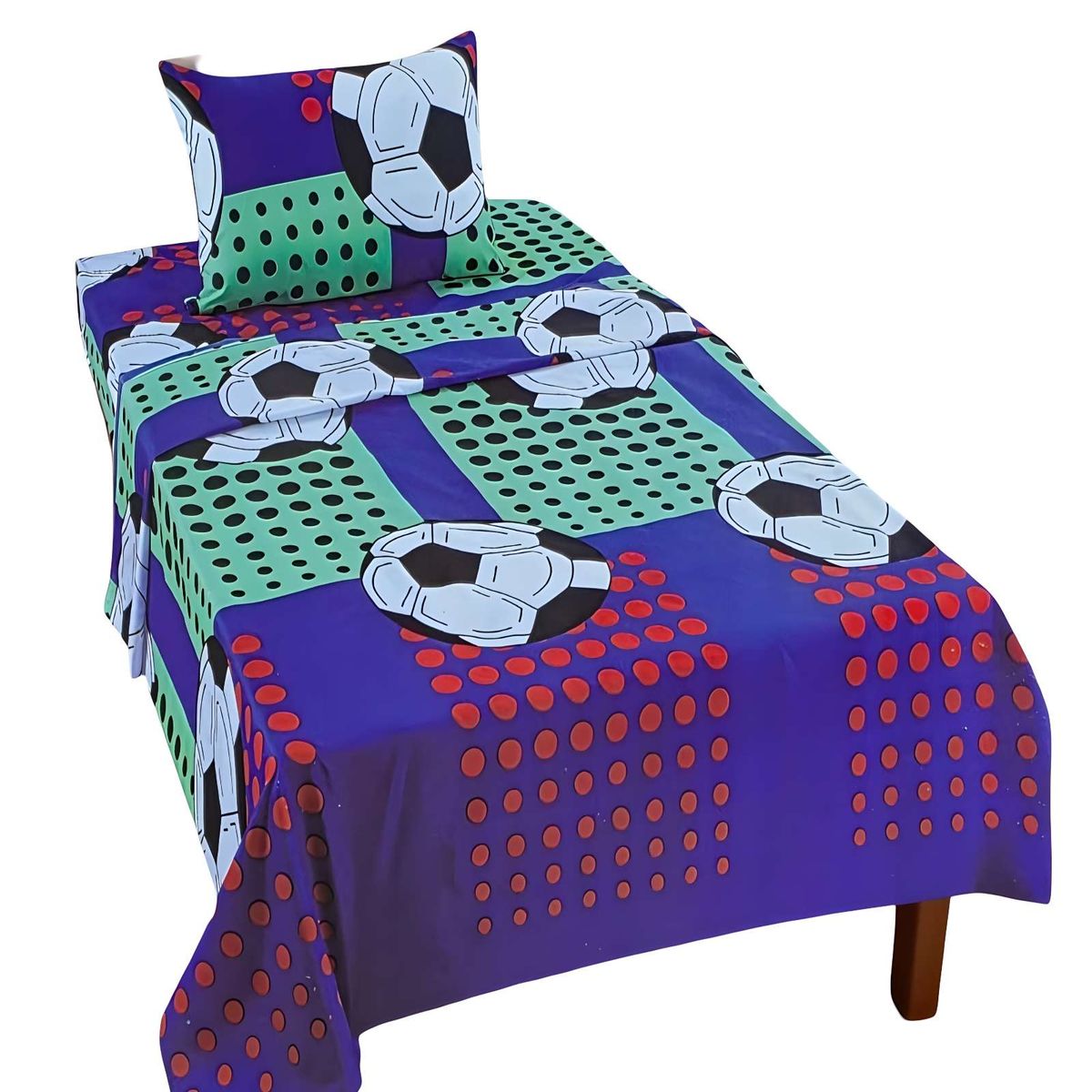 GENERICO - SET DE SABANA INFANTIL DE 100 HILOS 1 PLAZA D6