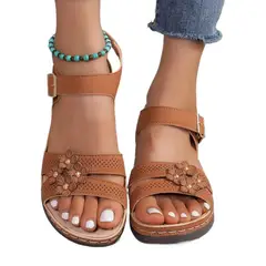 TIOZONEY - Sandalias informales para mujer