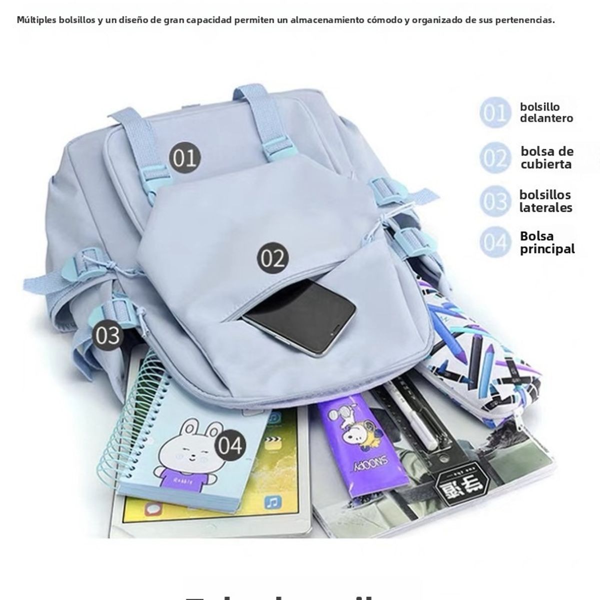 TIOZONEY - Mochila Infantil Niña Pop