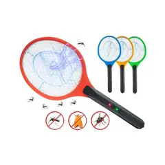 NO LOGO - Paleta Raqueta Mata Mosca Mosquito Electrica Recargable Usb