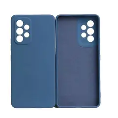 GENERICO - Carcasa Silicona Para Samsung A53 5g - Azul oscuro
