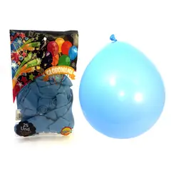 GENERICO - GLOBO 09 STANDARD B CELESTE X 25 UNI