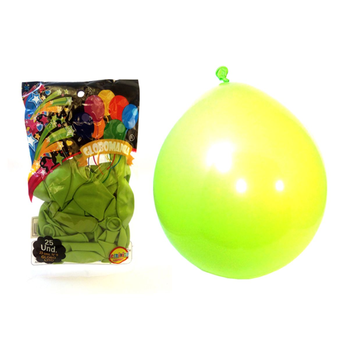 GENERICO - GLOBO 09 STANDARD B LIMA X 25 UNI