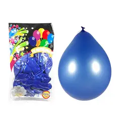 GENERICO - GLOBO 09 STANDARD PERLADO AZUL X 25 UNI