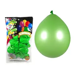 GENERICO - GLOBO 09 STANDARD PERLADO LIMA X 25 UNI UNI