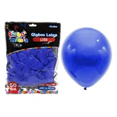 GENERICO - GLOBO 10 AZUL X50UNI