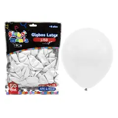 GENERICO - GLOBO 10 BLANCO X50UNI