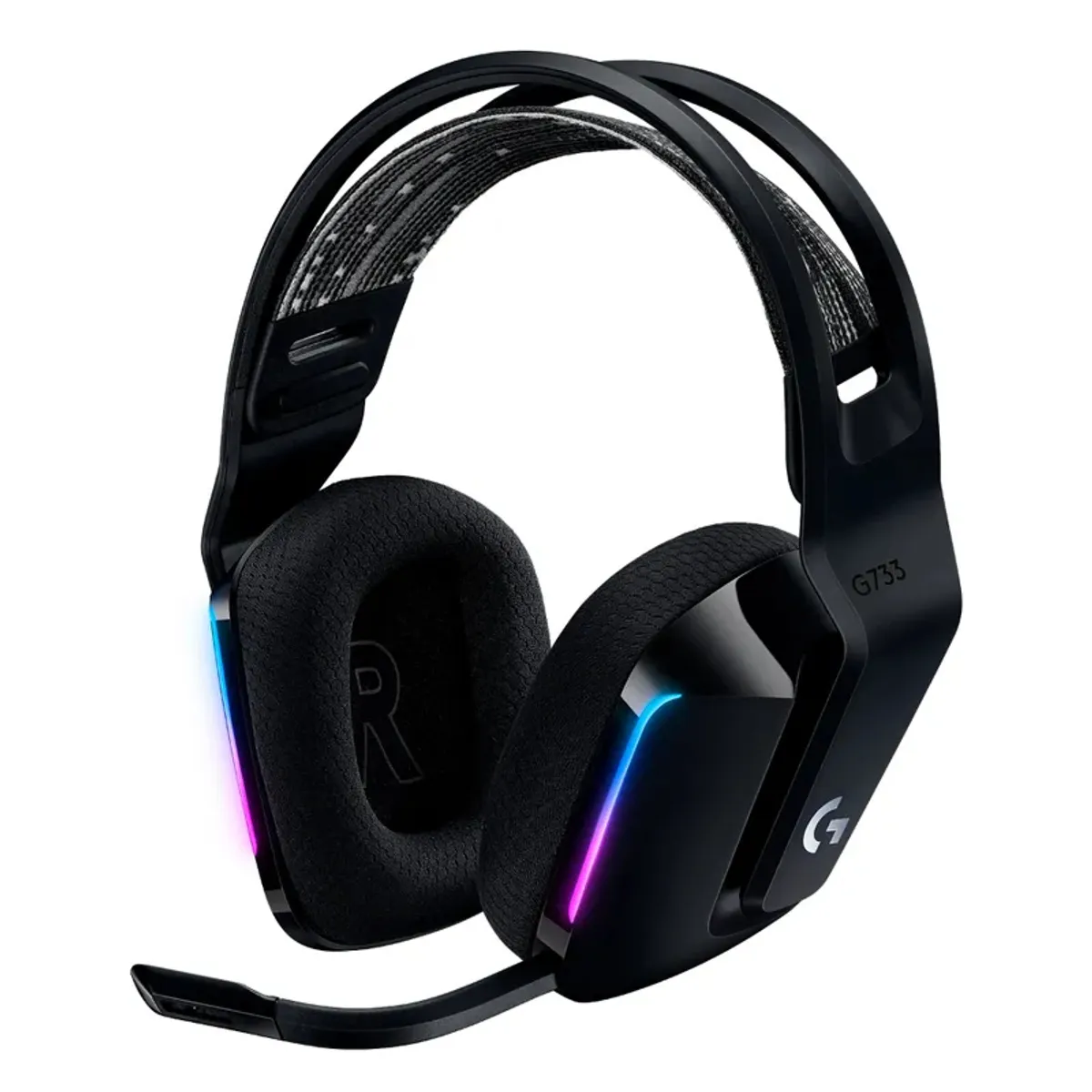 LOGITECH - Audifono Gamer Inalambrico Logitech G733 RGB HeadphoneX 20