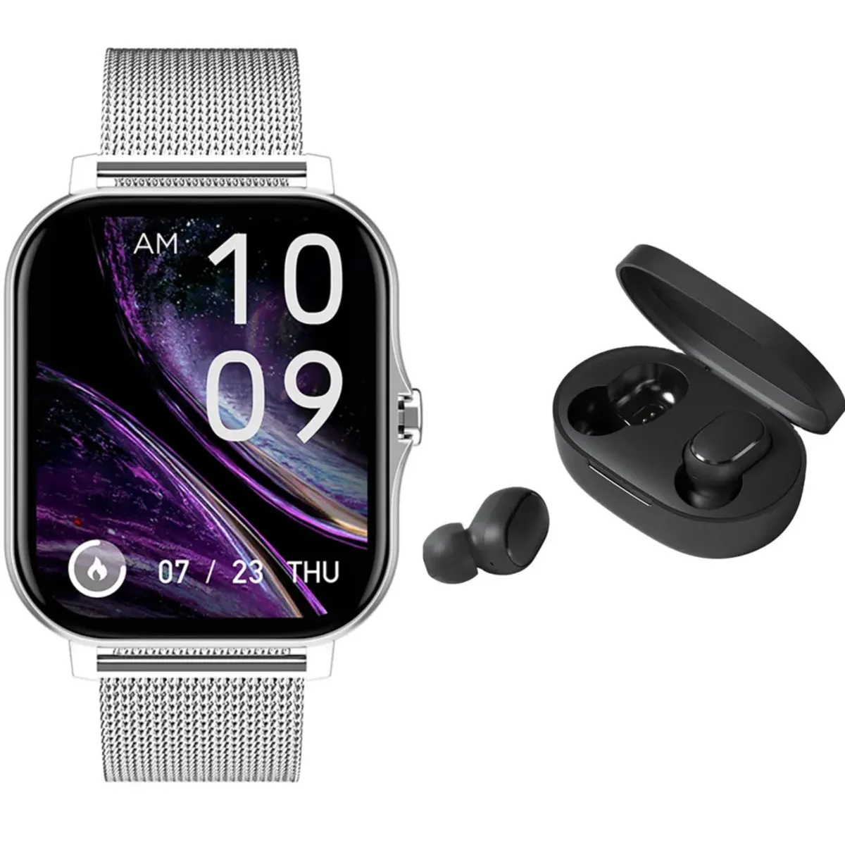 XIAOMI - Olik Smartwatch+Xiaomi Redmi Airdots2 Audífonos Auriculares Bluetooth
