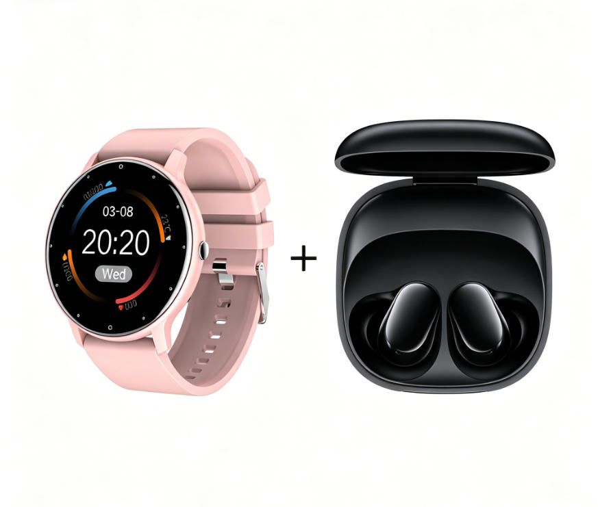 Audifonos bluetooth Redmi Buds 6 Play y ZL02 Reloj inteligente