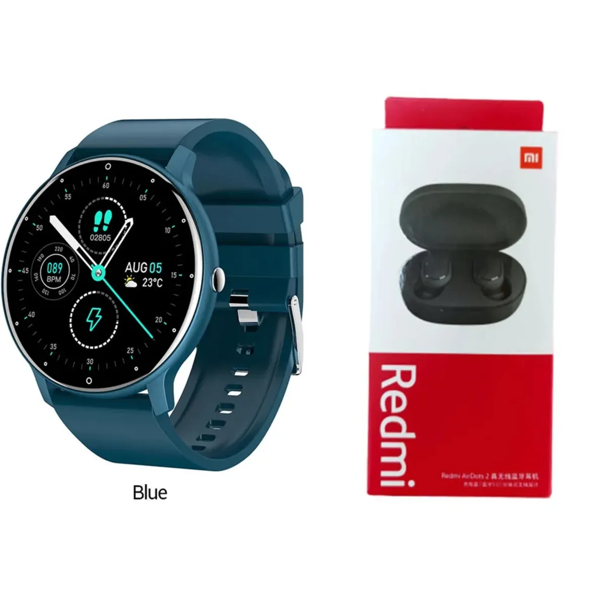 XIAOMI - Xiaomi Redmi AIRDOTS2 Auricular Bluetooth Audífonos+Smartwatch ZL02D