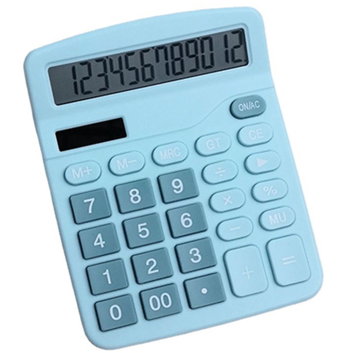 GENERICO - Calculadora De Escritorio Portátil Con Pantalla De 12 Dígitos y Números Grandes