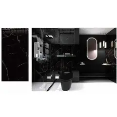 GENERICO - 10 Laminas Papel Mural Mármol Ladrillo Pared Y Piso 60x30cm