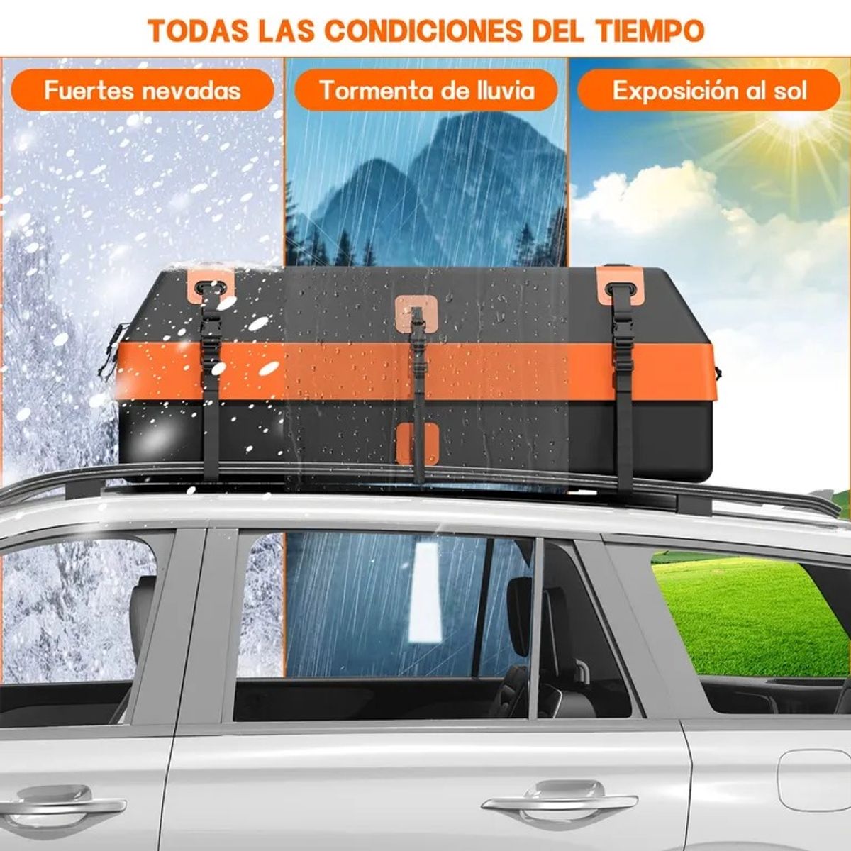 U BUY - Bolso Porta Equipaje Impermeable Para Techo De Auto