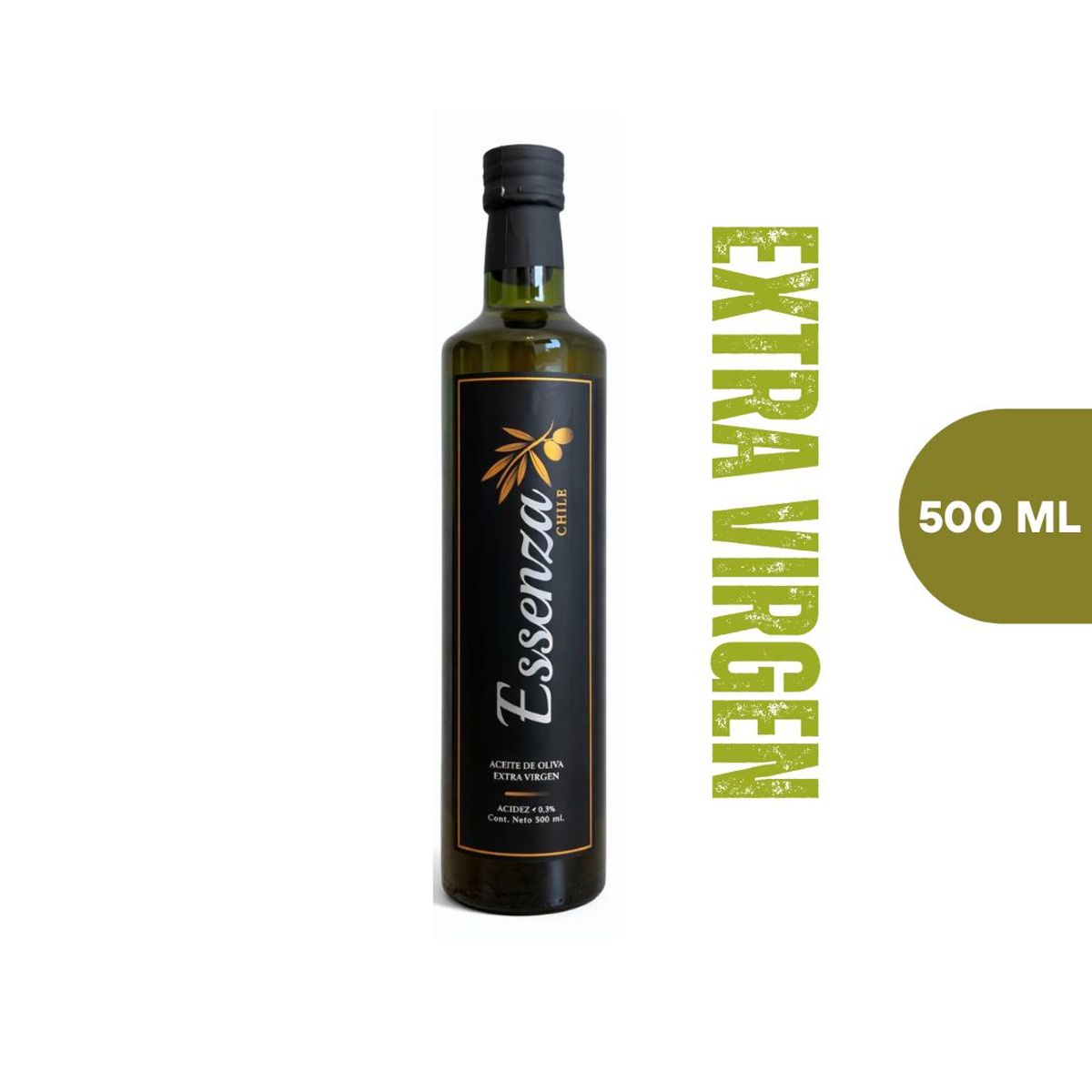 ESSENZA - ACEITE DE OLIVA EXTRA VIRGEN ESSENZA 1 x 500 ML