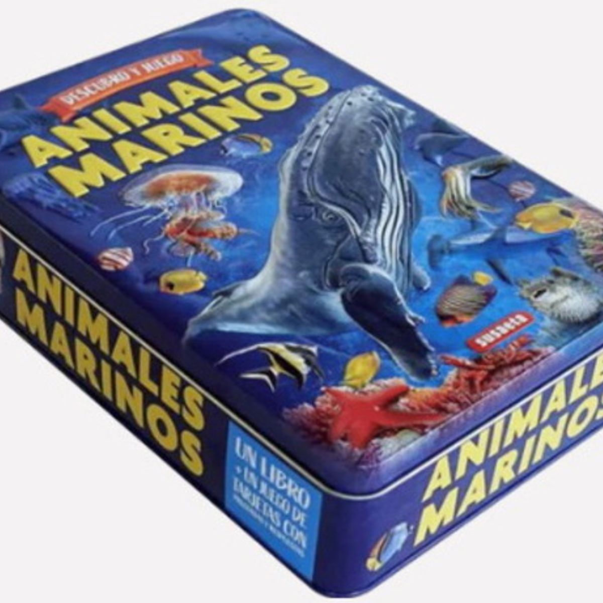 ANTARTICA LIBROS - Animales Marinos Descubro Y Juego