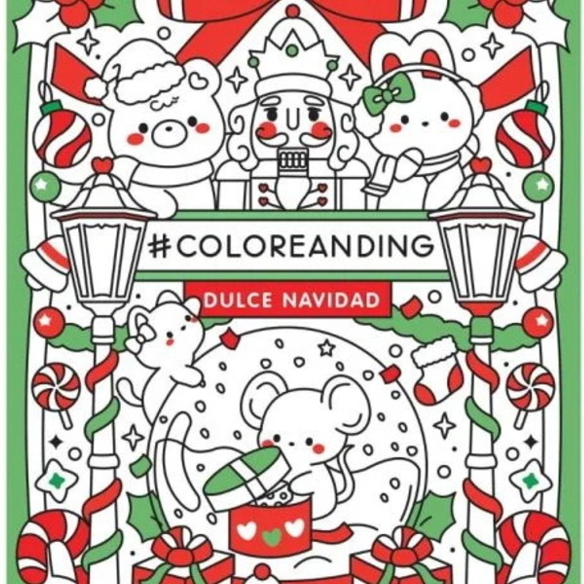 ANTARTICA LIBROS - Coloreanding Dulce Navidad