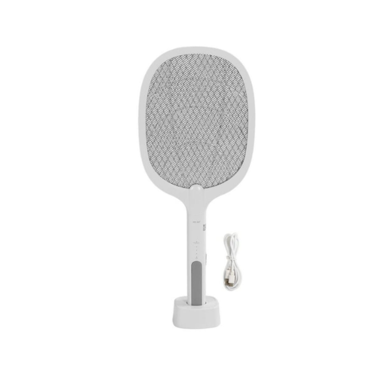 GENERICO - Raqueta Eléctrica Mata Moscas Recargable Luz Led Uv Calidad