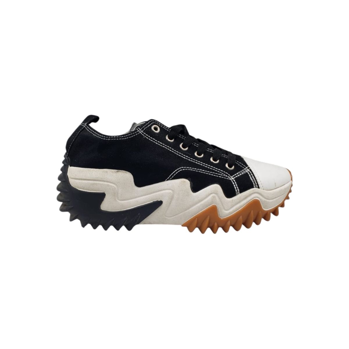 HERIEL - Zapatilla Negra Plataforma Mujer