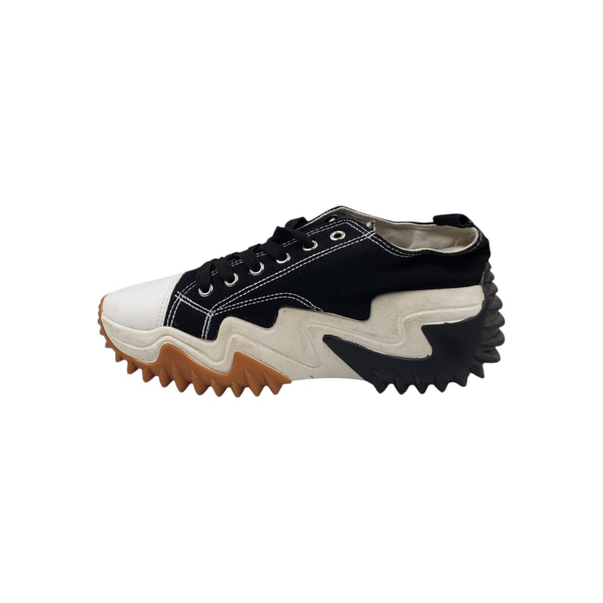HERIEL - Zapatilla Negra Plataforma Mujer