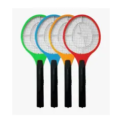 GENERICO - Raqueta Mata Moscas Eléctrico Recargable Matamosquito insectos