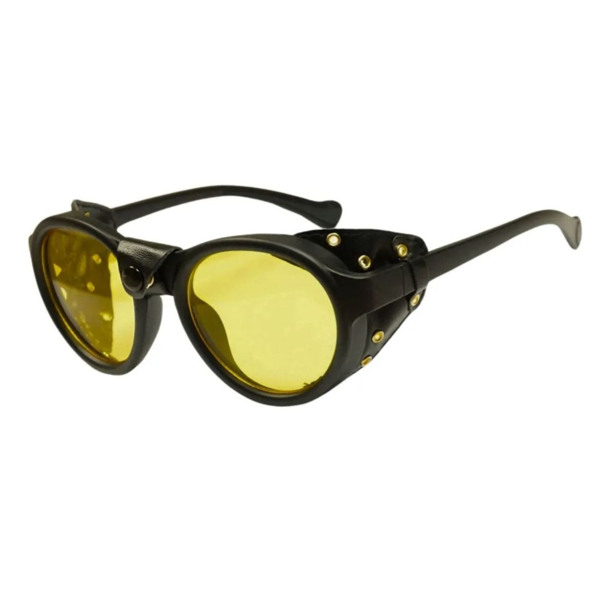INVENCIBLE - LENTES STEAMPUNK YELLOW SUN + ESTUCHE MY01