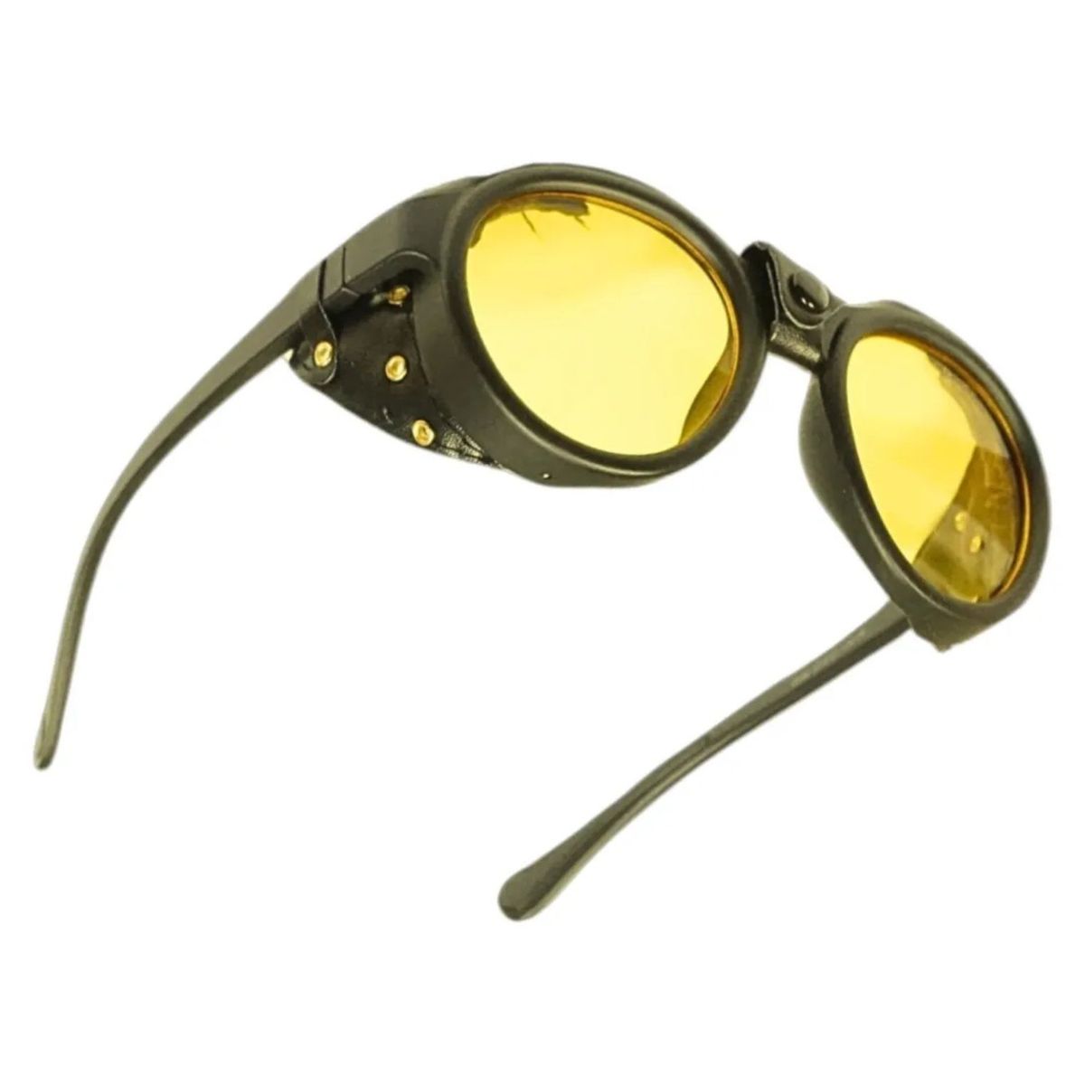 INVENCIBLE - LENTES STEAMPUNK YELLOW SUN + ESTUCHE MY01