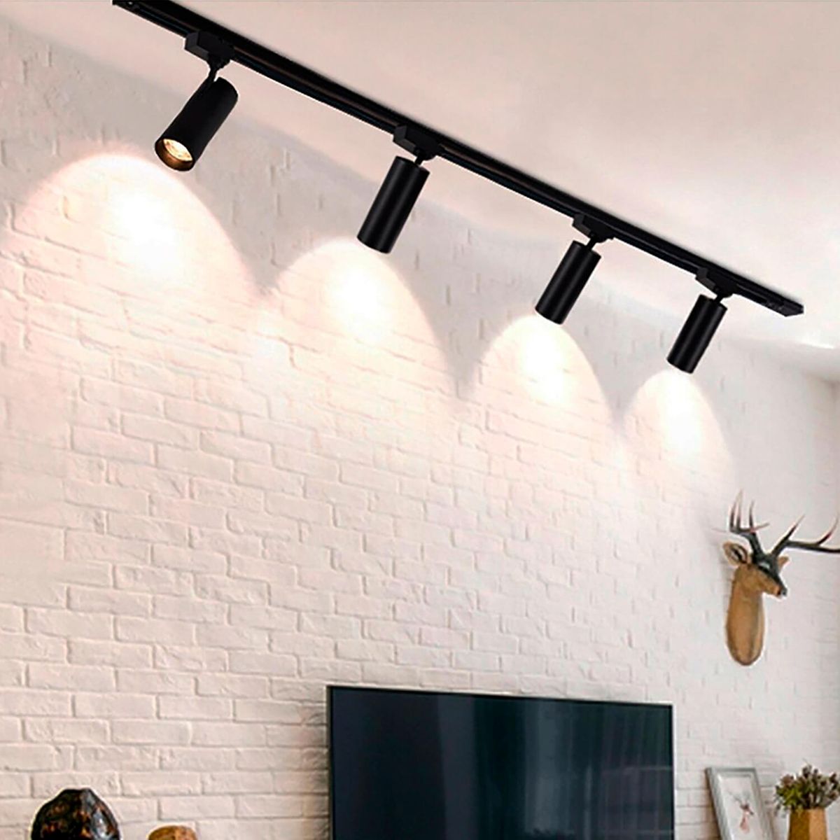 LED STUDIO - RIEL SOBREPUESTO LED STUDIO MONOFÁSICO 2 METROS