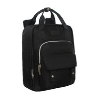 Mochila Mujer Alpha Negro Silver