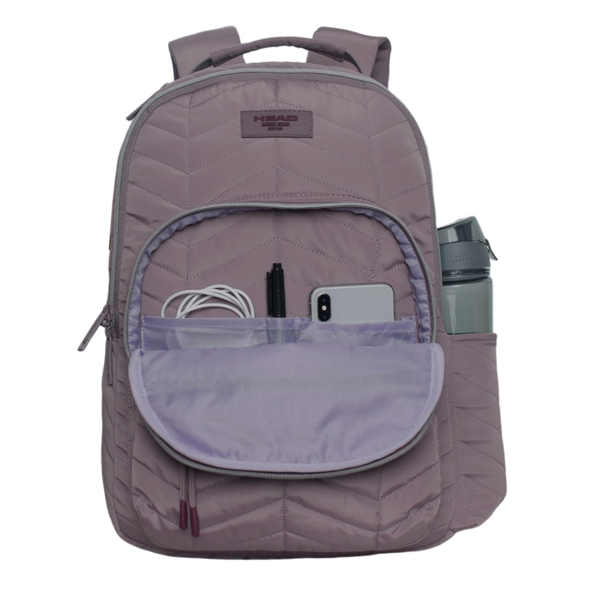HEAD - Mochila Mujer Microfibra Impreza Dirty Morado Head