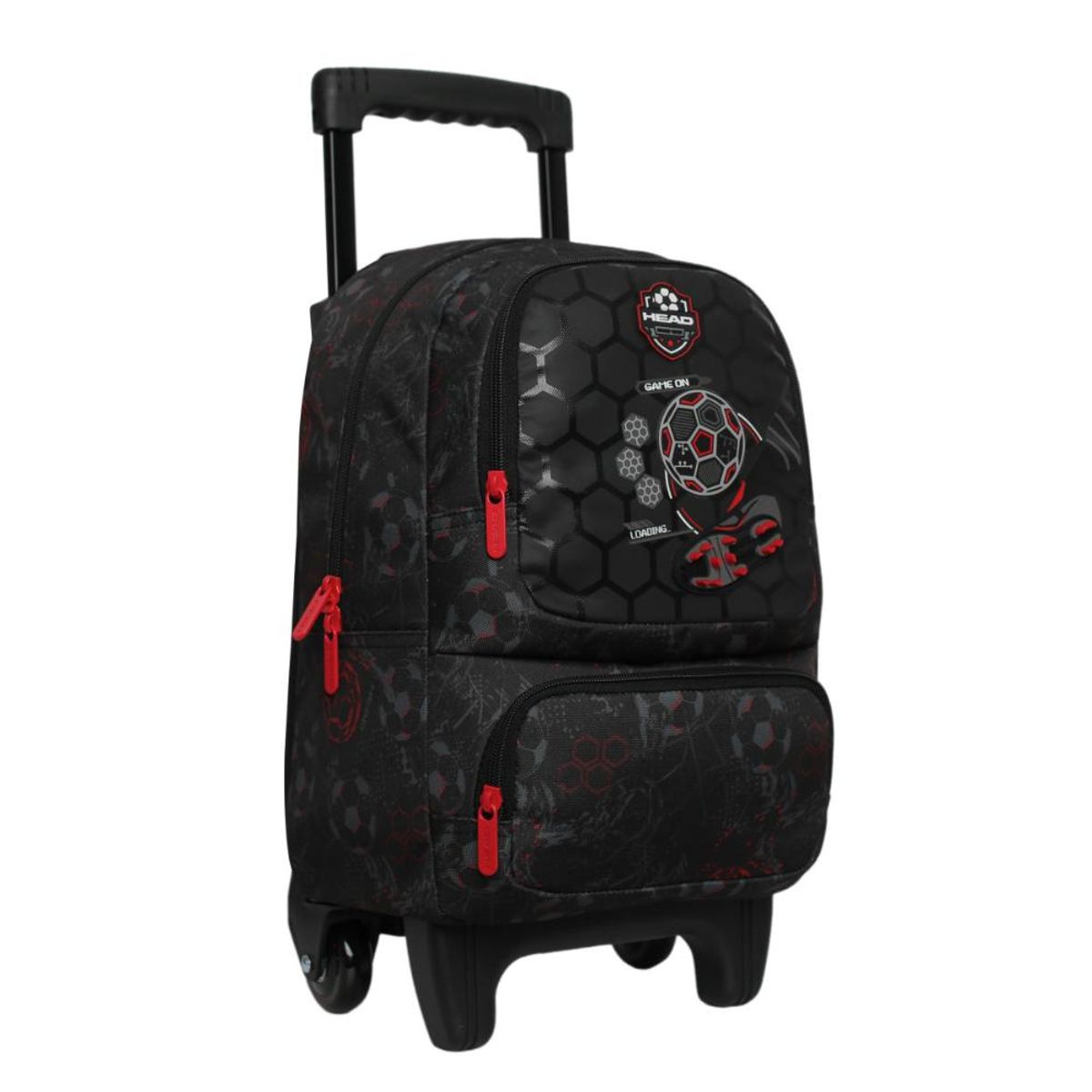 HEAD - Mochila Infantil Niño Winner Futbol Negro Head