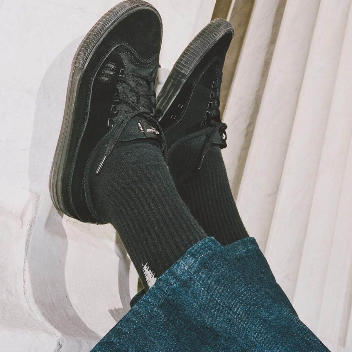 GLOBE - Zapatillas Gillette Negro Hombre Globe