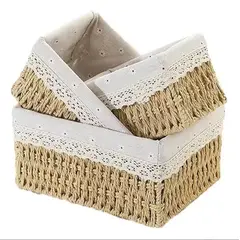 OKAY - Set 3 Cestas De Almacenamiento Organizadoras Canastas Cestos.