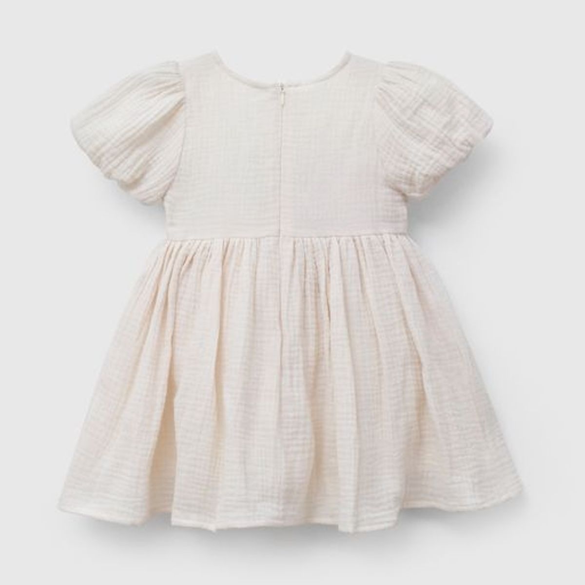 COLLOKY - Vestido Bordado Beige para Niña